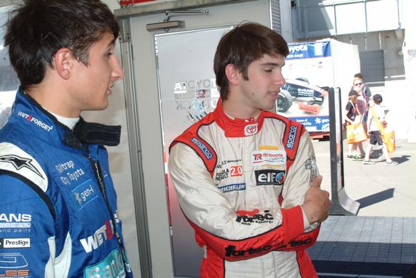 Felix Serralles (right) wins TRS race two of Grand Prix weekend